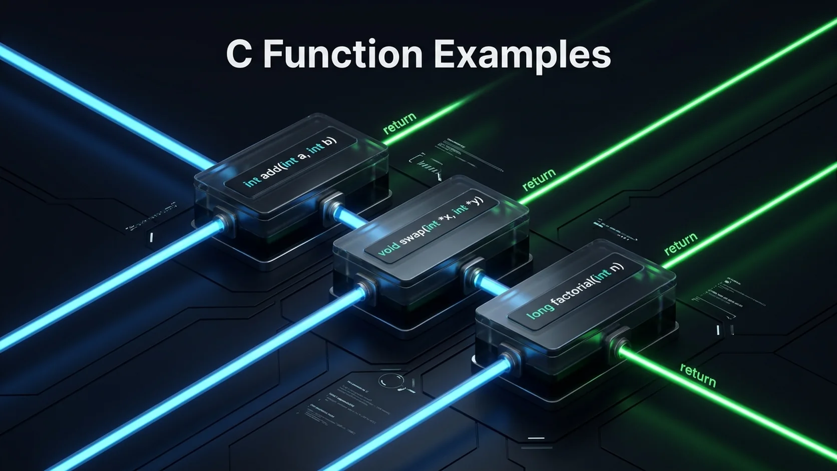 Prototypen und Rekursion in C