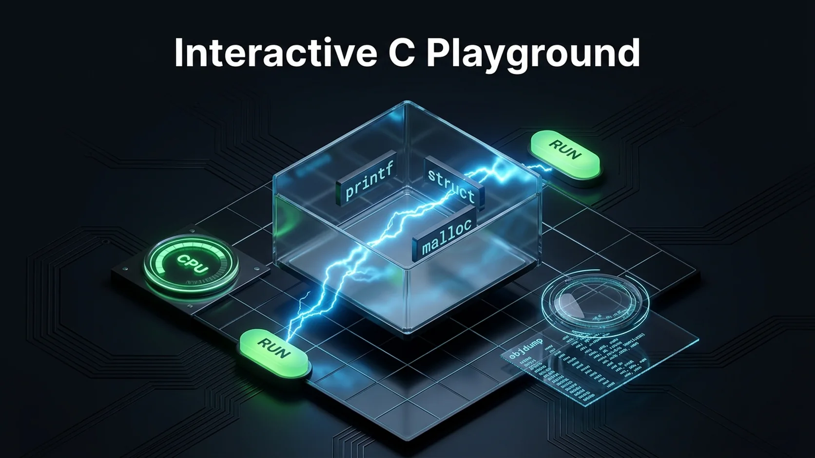 Interactive C Playground & Code Sandbox