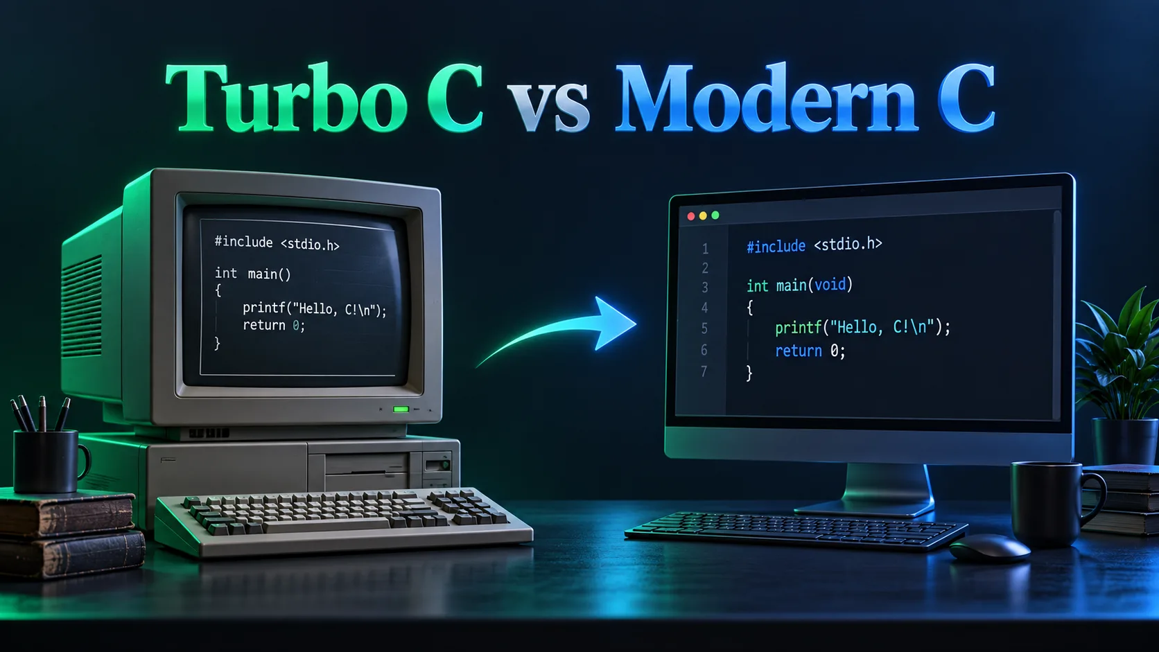 Turbo C und moderne Compiler